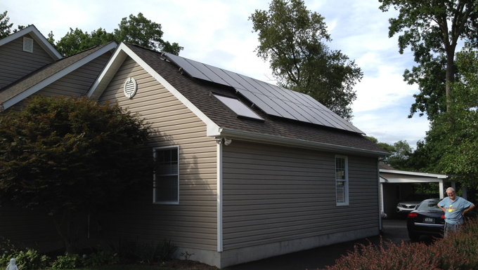 The Dailey Residence Roof Mounted Solar Photovoltaic Project