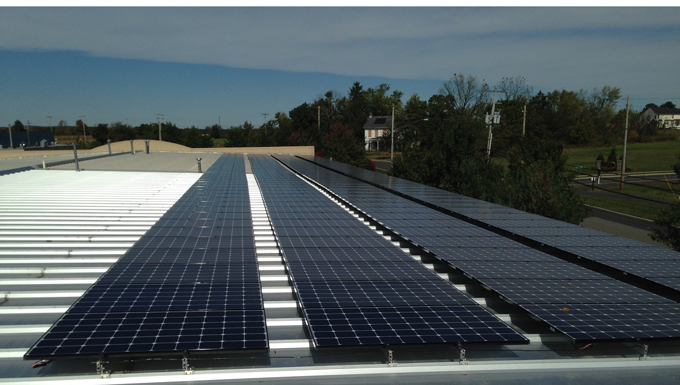 MP Filtri USA Roof Mounted Solar Photovoltaic Project